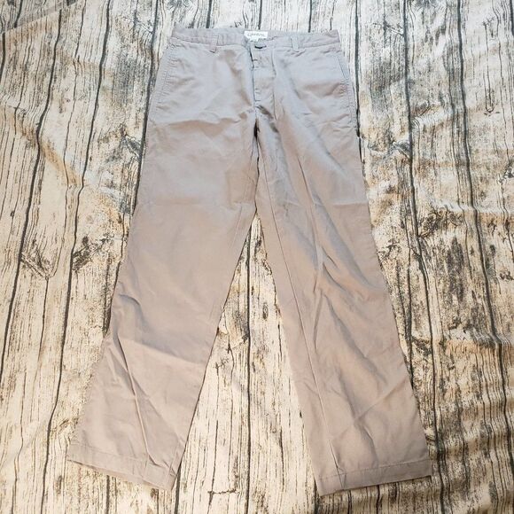 🤑Calvin Klein Men's Gray Khaki Pants - Picture 1 of 3